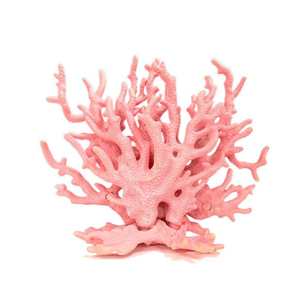 Soft Coral Realistic Water Plants Aquarium Decoration Fish Tank Seawater Set Pink Aquariums