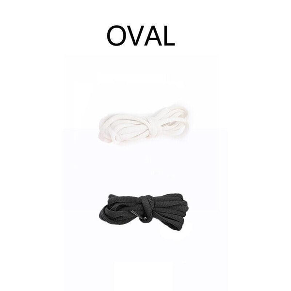 Shoelaces Colorful Coloured Bootlace Sneaker Laces Round Black Shoe Laces