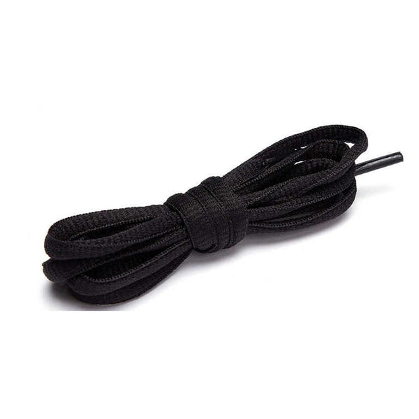Shoelaces Colorful Coloured Bootlace Sneaker Laces Round Black Shoe Laces