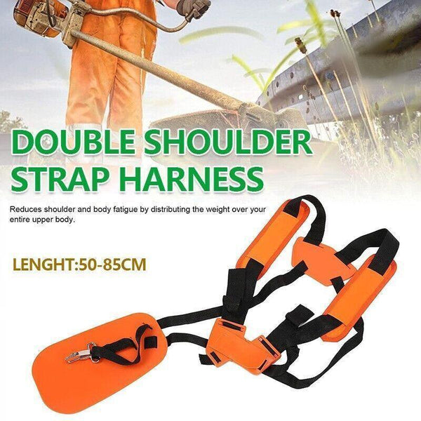 Universal Double Shoulder Harness Strap For Brush Cutter And Whipper Snipper String Trimmer Parts