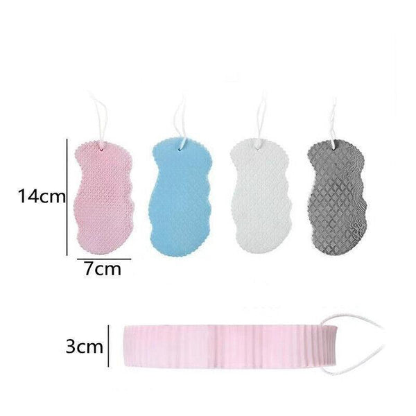 Exfoliating Shower Body Sponge Ultra Soft Bath Scrubber For Gentle Daily Use Pink Bath Brushes & Sponges