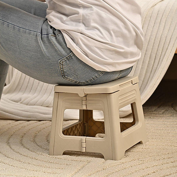 Folding Plastic Stool Retractable Outdoor Fishing Chair White Camping Chairs