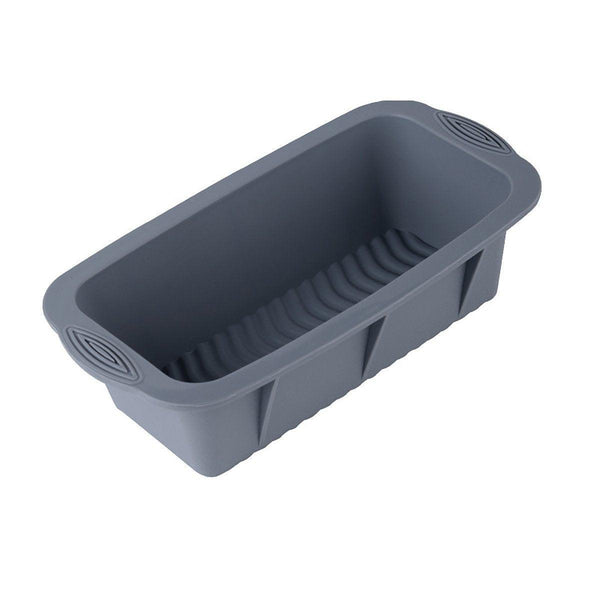 High Temperature Resistant Rectangular Silicone Cake Mold Baking Pan For Kitchen Blue Baking Cups & Cases