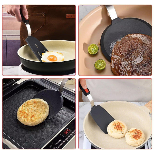 3Pcs Silicone Spatula Kitchenware Cooking Tool Set Spatulas