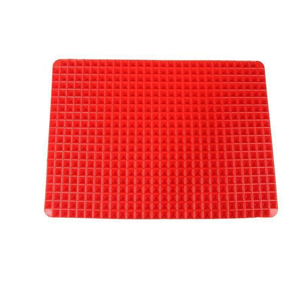 Tray Oven Pan Baking Mat Mould Sheet Liner Non Stick Silicone Cook Pyramid Red Muffin Pans & Baking Moulds