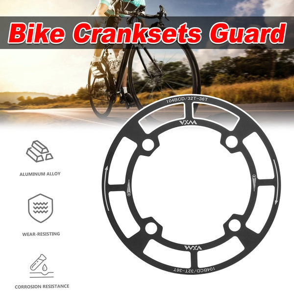 Round Bicycle Gear Disc Cover Single Speed Wheel Protection Shield For Bike Use Chain Guards & Bash Guards