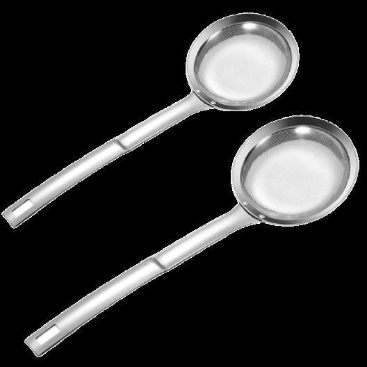 Oil Separator Spoon Mesh Fine Hole Filter Degreasing Residue Cooking Tool Samll Colanders Strainers & Sifters