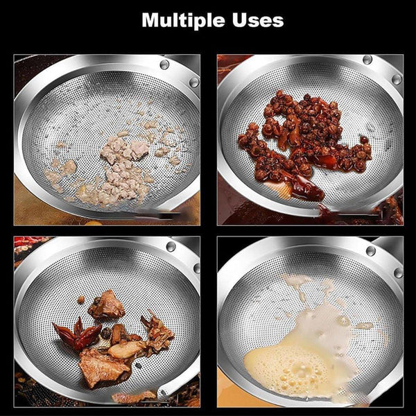 Oil Separator Spoon Mesh Fine Hole Filter Degreasing Residue Cooking Tool Samll Colanders Strainers & Sifters