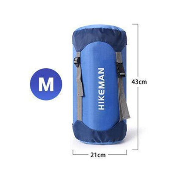 M Size Waterproof Compression Stuff Sack Outdoor Camping Storage Bag Sleeping Bag Cover Orange Sleeping Bags