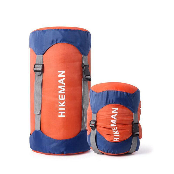 M Size Waterproof Compression Stuff Sack Outdoor Camping Storage Bag Sleeping Bag Cover Orange Sleeping Bags
