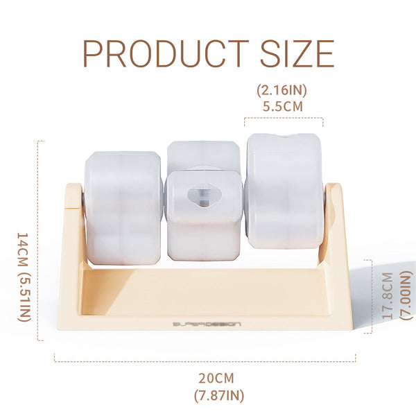 Cat Puzzle Feeder Toy Turntable Leaky Food Dispenser For Snacks Freeze Treats Cat Toys