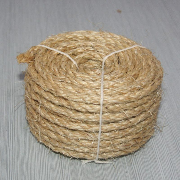 Versatile Natural Sisal Rope 6Mm Thick Twine 10M 50M For Crafts 6Mm*15M Ropes Cords & Slings