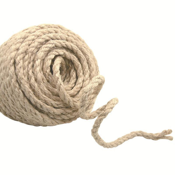 Versatile Natural Sisal Rope 6Mm Thick Twine 10M 50M For Crafts 6Mm*15M Ropes Cords & Slings