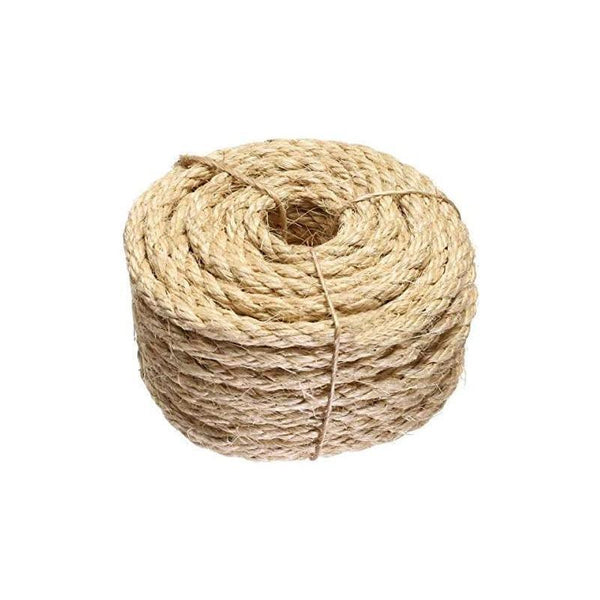 Versatile Natural Sisal Rope 6Mm Thick Twine 10M 50M For Crafts 6Mm*15M Ropes Cords & Slings