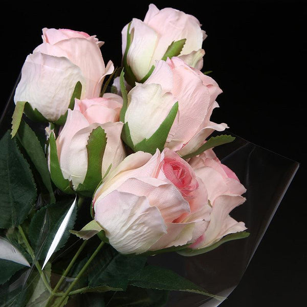 100X Clear Cellophane Wrap Rolls 4 Sizes For Gifts & Bouquets 100Pcs 60*60Cm Gift Bags