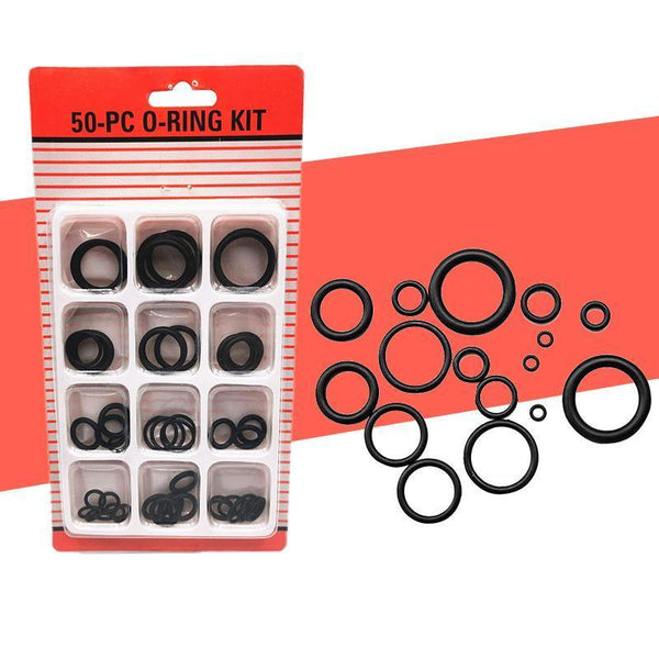 Rubber O Ring Assortment Kit 50Pc Pack Rings Set Automotive Plumbing Seals Other Pump Parts & Accessories