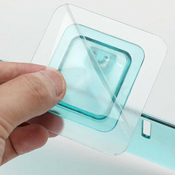 Bathroom Waterfall Tray Holder Soaps Plate Suction Case Containers Dish Storage Green Soap Dishes & Dispensers