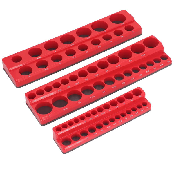 Plastic Socket Storage Rack Tool Organizer For Metric And Imperial Sockets Other Tool Storage