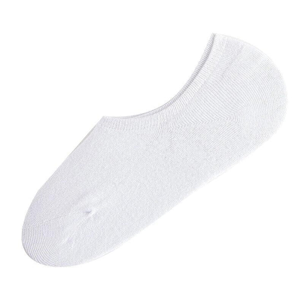 5 Pairs No Show Liner Socks Non Slip Cotton Low Cut Invisible Unisex Footies Dark Grey Womens Socks