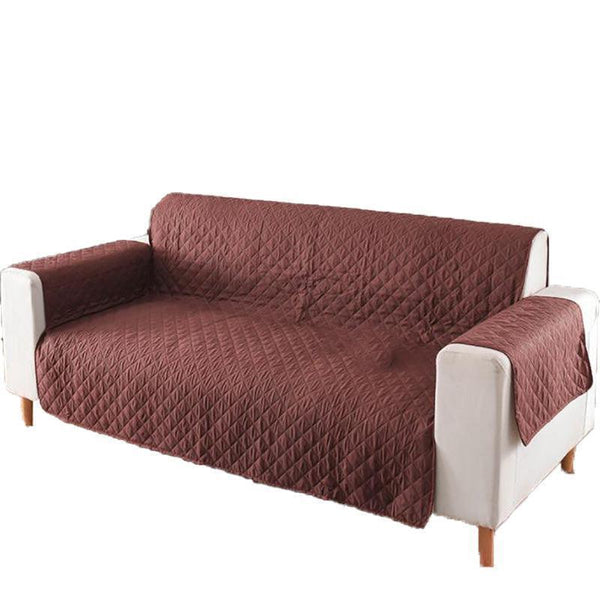 190X195cm Seater Pet Sofa Protector Cover Quilted Couch Covers Lounge Slipcover Beige Slipcovers