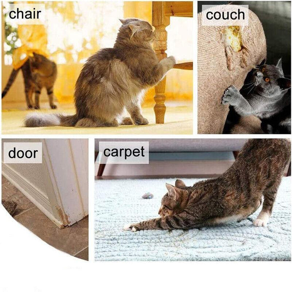 Cat Couch Sofa Scratch Guard Stickers Pet Furniture Anti Scratching Protector 2Pcs Furniture & Scratchers