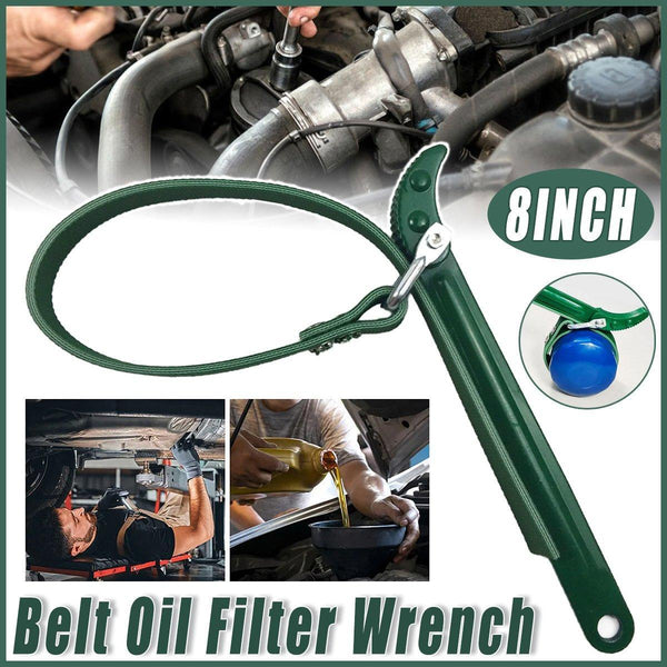 Oil Filter Belt Wrench Puller Strap Spanner Cartridge Removal Tool Other Automotive Hand Tools