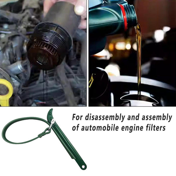 Oil Filter Belt Wrench Puller Strap Spanner Cartridge Removal Tool Other Automotive Hand Tools