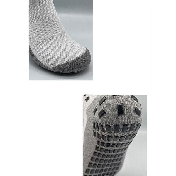 Anti Slip Sports With Pvc Grip Dots For Soccer Basketball And Training Use Yellow Socks