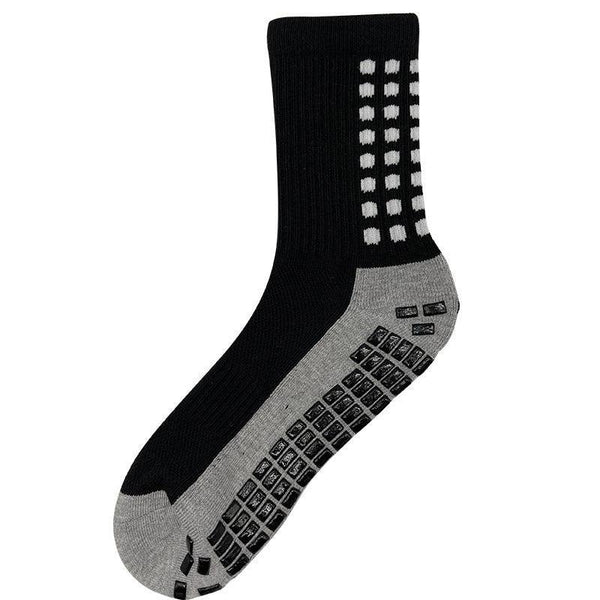 Anti Slip Sports With Pvc Grip Dots For Soccer Basketball And Training Use Yellow Socks