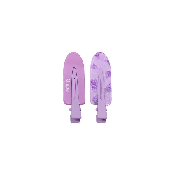 2Pcs Juice Series Hair Clip Makeup Accessories Colourful Barrettes Bobo Hair Accessories