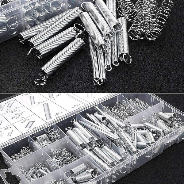 200Pcs Tension Compression Springs Assortment Diy Projects Repair Tools Other Hand Tools