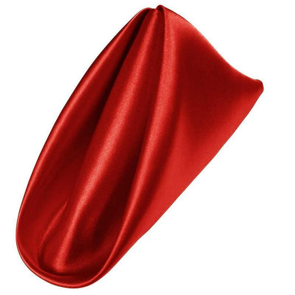 50Pcs Polyester Plain Fabric Cotton For Wedding Cloth Table Dinner Black Napkins