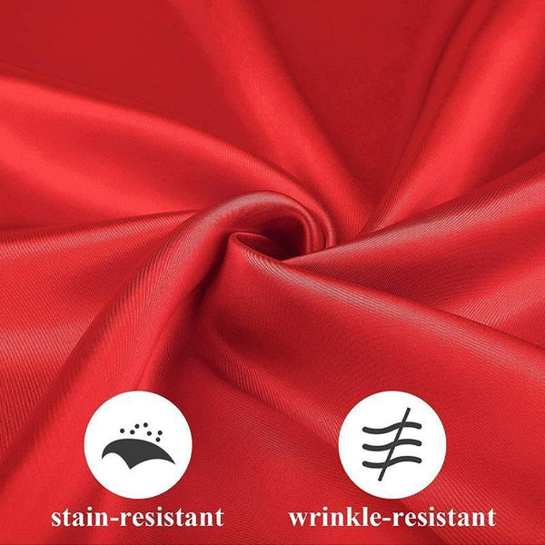 50Pcs Polyester Plain Fabric Cotton For Wedding Cloth Table Dinner Black Napkins