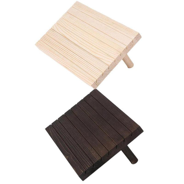 Earrings And Studs Display Rack Jewellery Organizer Stand 7 Slots Storage Beige Jewellery Holders & Organisers