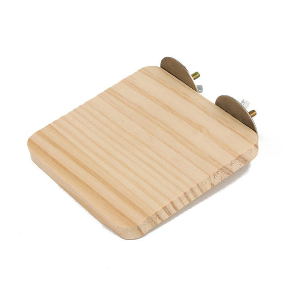 Hamster Parrot Play Stand Jump Platform Squirrel Cage Accessories Gear Pet Toy A2101 (10*10*1.2Cm) Small Animal Supplies