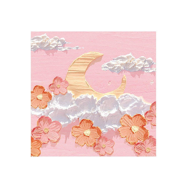 800 Sheets Colorful Oil Painting Memo Pads Self Adhesive 1# Sticky Notes