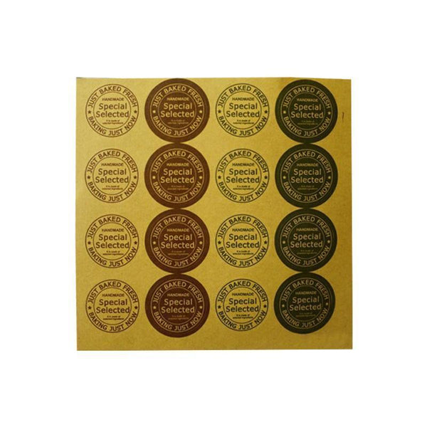 Just Baked Fresh Baking Now Stickers Style 2 Scrapbooking Stickers