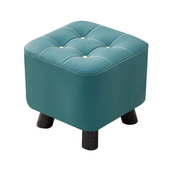 Small Stool Household Sofa Shoes Changing Low Seat For Bedroom And Living Green Benches Bar Stools