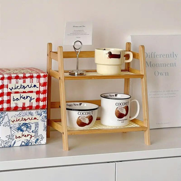 Multi Tier Desktop Storage Shelf Organizer Rack For Home Office And Study Use Other Laptop & Desktop Accs