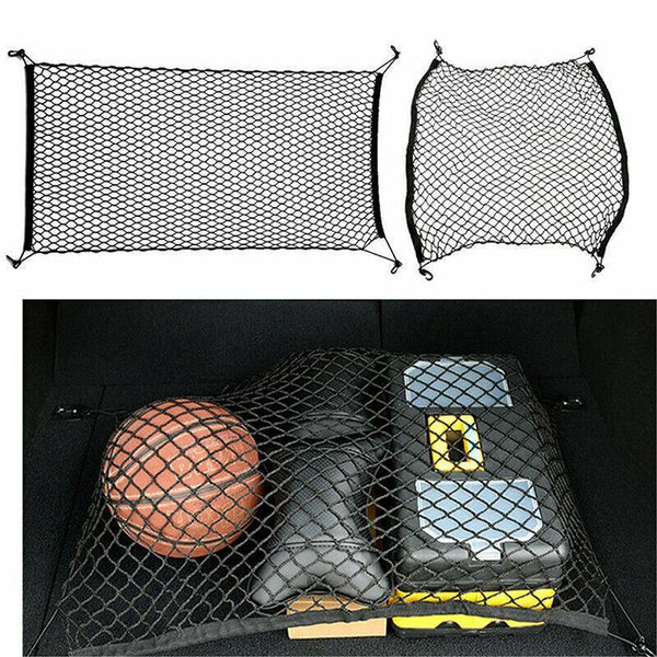 Car Net Organizer Storage Large Boot Cargo Trunk Luggage Tidy Suv Rear Universal Elastic Cords & Nets