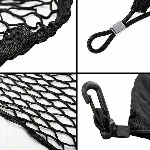 Car Net Organizer Storage Large Boot Cargo Trunk Luggage Tidy Suv Rear Universal Elastic Cords & Nets