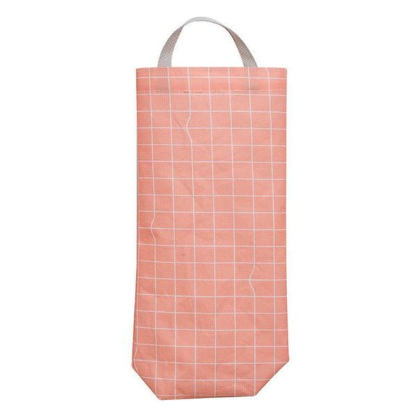 Plastic Bag Bags Hanger Organizer Storage Kitchen Trash Garbage Dispenser Holder Red Other Kitchen Storage