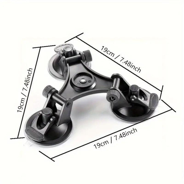 Sports Camera Accessories Three Legged Car Suction Cups Mounting Tool For Camera Drone Accessories