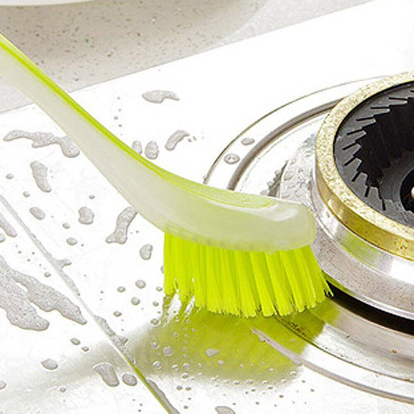 Multi Functional Long Handle Cleaning Brush Vertical Suction Kitchen Red Cleaning Brushes