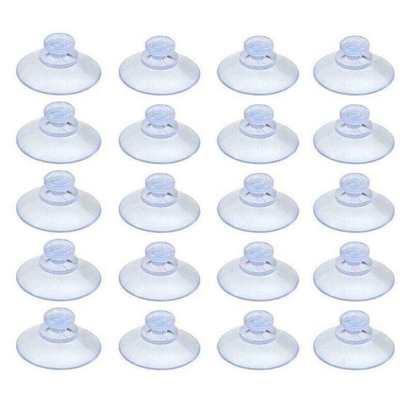 20Pcs 20/40Mm Suction Cups Caps Suckers Aquarium Fish Tank Glass Hanger Pads Aquariums