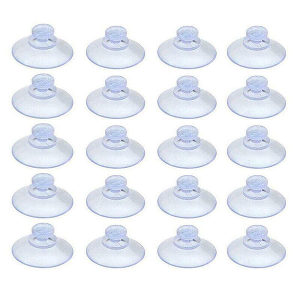 20Pcs 20/40Mm Suction Cups Caps Suckers Aquarium Fish Tank Glass Hanger Pads Aquariums