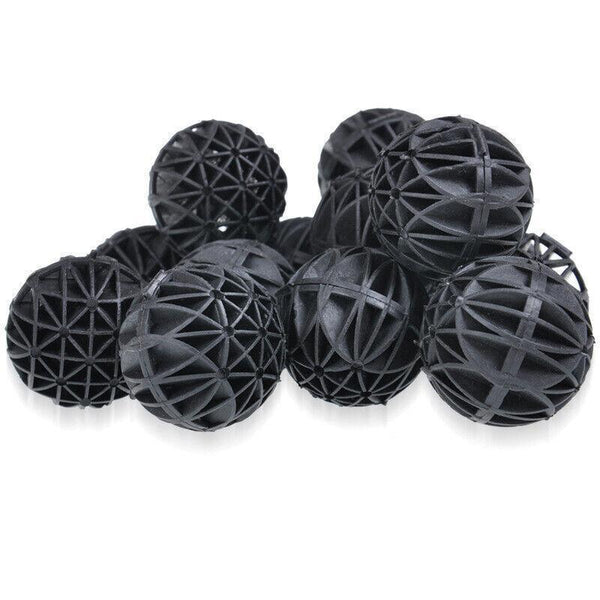 100 300X Bio Balls Aquarium Marine Fish Tank Pond Sump Filter Media Biological Blue 100Pcs Filters