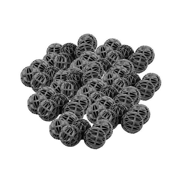 100 300X Bio Balls Aquarium Marine Fish Tank Pond Sump Filter Media Biological Blue 100Pcs Filters