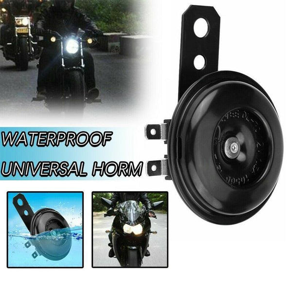 12V Waterproof Motorcycle Horn 105Db Universal Electric Bike Atv Loud Speaker Bells & Horns