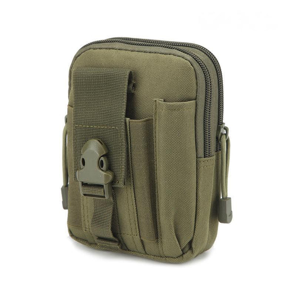 Tactical Waist Bag Utility Military Wallet Pack Belt Molle Multi Purpose Pouch Green Waist Packs & Bags